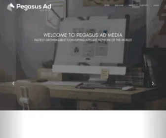 Pegasusadmedia.com(Advertising Agency) Screenshot