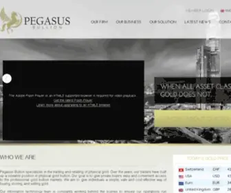 Pegasusbullion.com(The premium domain name) Screenshot