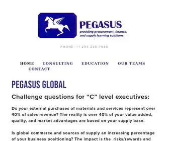 Pegasusglobal.com(Pegasus Global) Screenshot