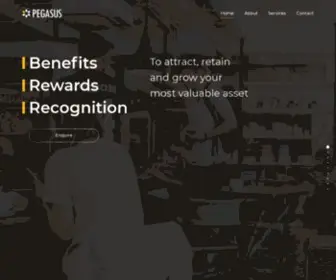 Pegasusgroupaustralia.com(Customised Rewards) Screenshot