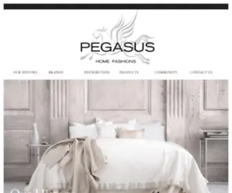 Pegasushomefashions.com(Our History) Screenshot