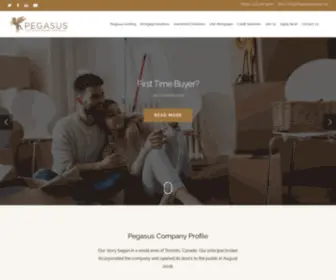 Pegasuslending.com(Pegasus Mortgage Lending Center Inc) Screenshot