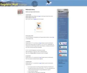Pegasusmail.nl(Efficiënt e) Screenshot