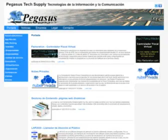 Pegasusnet.com.ar(PEGASUS Tech Supply) Screenshot