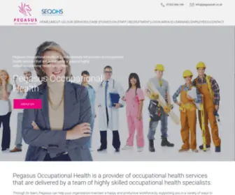 Pegasusoh.co.uk(Occupational Health Services) Screenshot