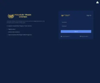 Pegasustradesystem.com(Pegasus Trade System) Screenshot