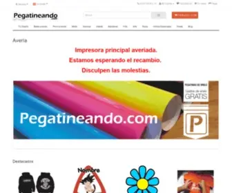 Pegatineando.com(Pegatinas y adhesivos decorativos de vinilo) Screenshot