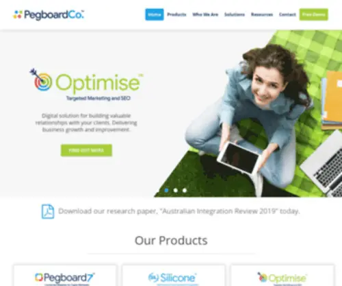 Pegboardcms.com(Online Digital Platform) Screenshot