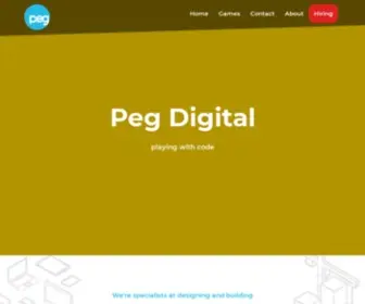 Pegdigital.co.uk(Playing with code) Screenshot