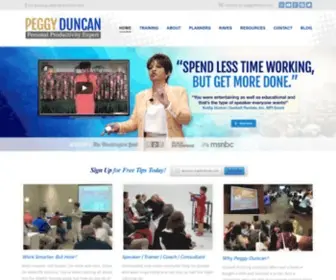 Peggyduncan.com(Peggy Duncan) Screenshot