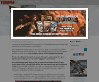 Peginc.com(Creators of Savage Worlds and Deadlands) Screenshot