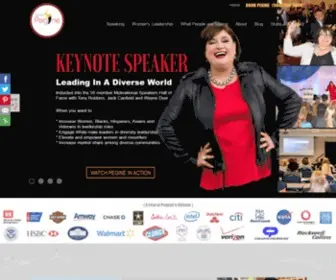 Pegine.com(Hall of Fame Motivational Speaker on Leadership) Screenshot