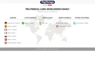 Pegperego.com(Peg Perego) Screenshot