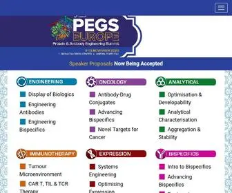 Pegsummiteurope.com(PEGS Europe) Screenshot