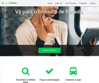 Peguefretado.com.br(São paulo) Screenshot