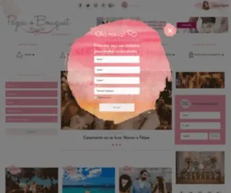 Pegueiobouquet.com(Peguei o Bouquet) Screenshot
