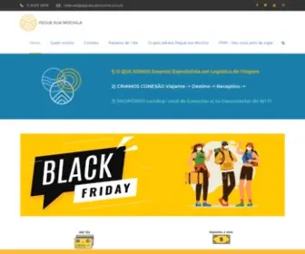 Peguesuamochila.com.br(Pegue Sua Mochila) Screenshot