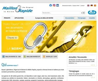 Peguet.com(Maillon rapide) Screenshot