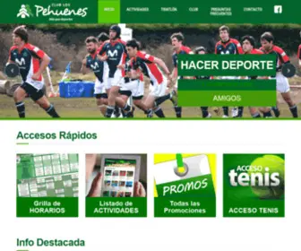 Pehuenes.com(Club Pehuenes) Screenshot