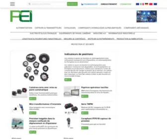 Pei-France.com(Produits Equipements Industriels) Screenshot