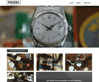 Peierl.com(PEIERL Uhren und Schmuck KG) Screenshot