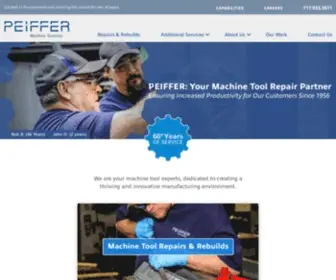 Peiffer-Machine.com(Peiffer Machine Services) Screenshot