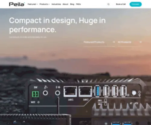 Peila.co.il(Powerful, Compact & Durable Rugged Computers) Screenshot