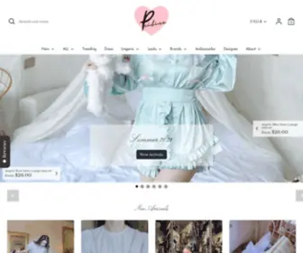 Peiliee.com(Peiliee Shop MarketPlace With Talented Designers) Screenshot