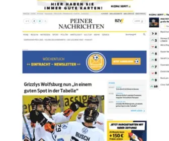 Peiner-Nachrichten.de(Peiner Nachrichten) Screenshot