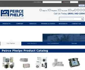 Peirce.com(Peirce-Phelps) Screenshot