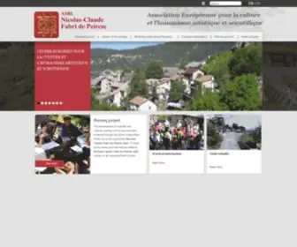 Peiresc.org(Asbl Nicolas) Screenshot