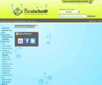 Peixinchado.com.br(Compra Coletiva) Screenshot