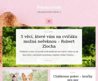 Pejskarium.cz(Pejskárium) Screenshot