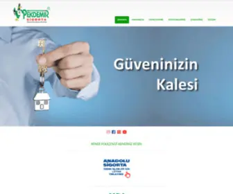 Pekdemirsigorta.com.tr(Pekdemir Sigorta) Screenshot