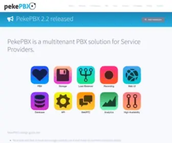 Pekepbx.com(Multitenant Virtual PBX Solution) Screenshot