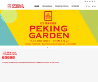 Pekinggardenmn.com(Dine-In, Take-Out, Delivery) Screenshot