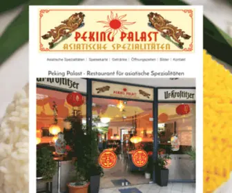 Pekingpalast.de(Peking Palast) Screenshot