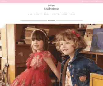 Pekinochildrenswear.com(Pekino Childrenswear) Screenshot