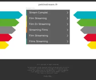 Pekinstream.fr(Pekinstream) Screenshot