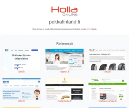 Pekkafinland.fi(Tämä) Screenshot