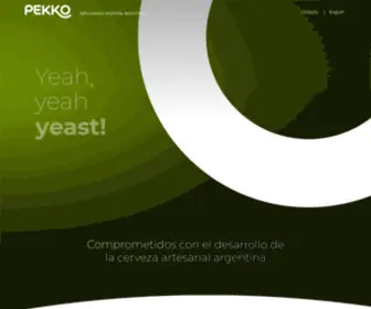 Pekko.com.ar(Insumos cerveceros) Screenshot