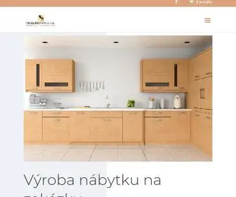 Peknetruhlarstvi.cz(Výroba nábytku na zakázku) Screenshot