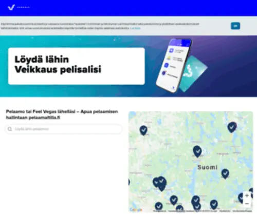 Pelaamo.fi(Veikkaus Pelaamo) Screenshot