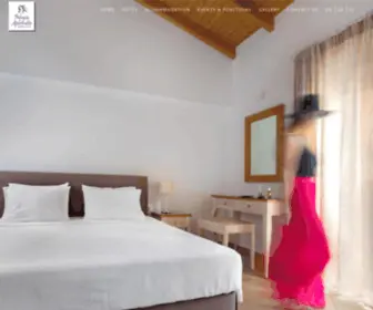 Pelagia-Aphrodite.com(Waterfront hotel in Kythira) Screenshot