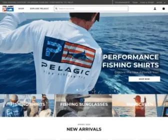 PelagicGear.com(Pelagic Gear® Official Site) Screenshot