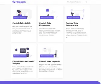 Pelajarin.com(Situs Pendidikan Pelajar Indonesia) Screenshot