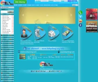Pelangigoal.com Screenshot