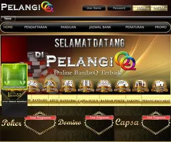 Pelangiqq.com Screenshot
