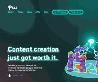 Pele.network(PELE Network) Screenshot