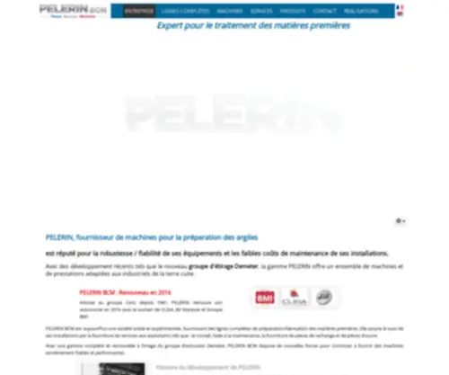 Pelerin.fr(PELERIN BCM) Screenshot